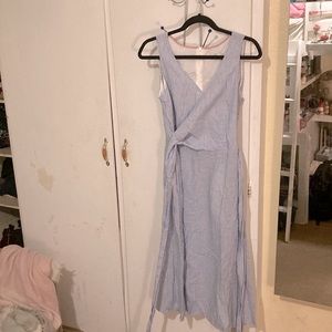 Blue striped Boden dress
